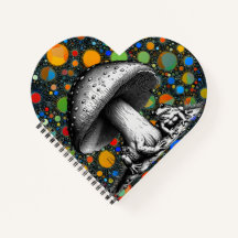 Toadstool Carnet spiral