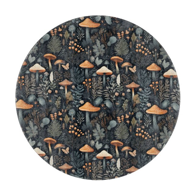 Toadstool Forest Schneidebrett (Vorderseite)
