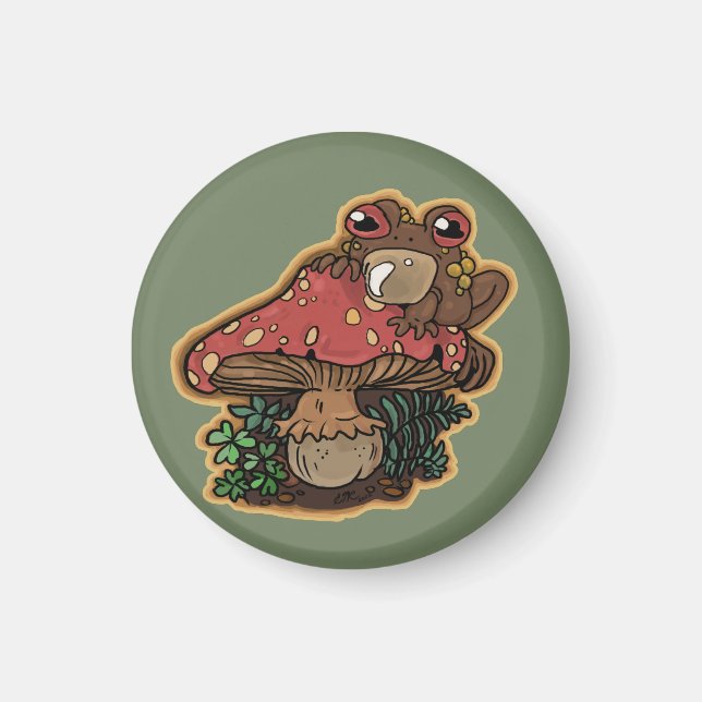 Toadstool Magnet (Vorne)