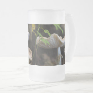 Toadstool Umbrella Mattiert Glass Beer Tasse