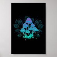 Toadstools in Bushes
