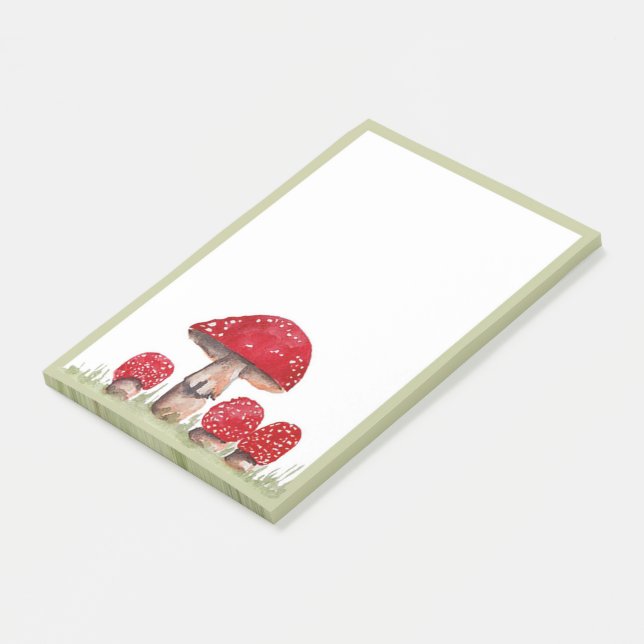 Toadstools Post-it Klebezettel (angewinkelt)