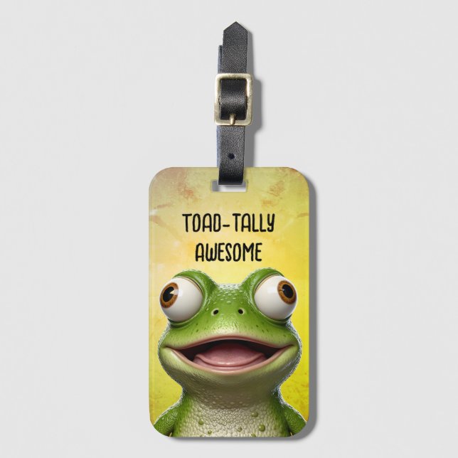 ToadTally Phantastisch Gepäckanhänger (Vorderseite Vertikal)