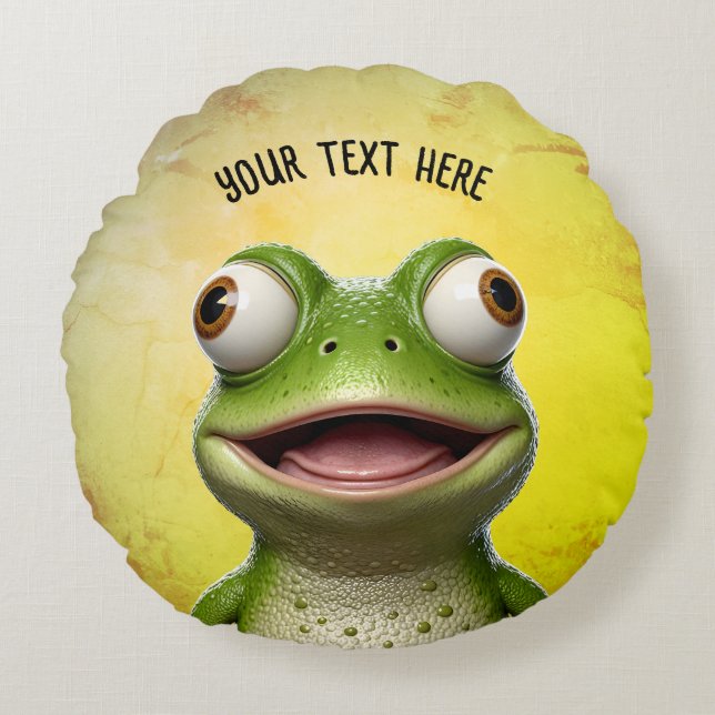 ToadTally Phantastisch Rundes Kissen (Vorderseite)