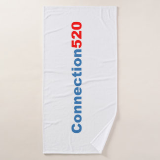 Toalha de banho branca badehandtuch