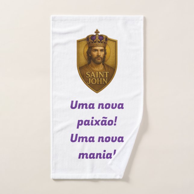 Toalha de Mão Saint John FC. (Serviette à main)