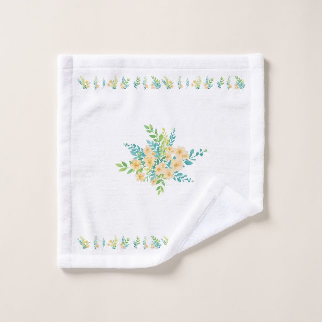 Toalla con diseño de "Flores del campo" Waschlappen (Waschlappen)
