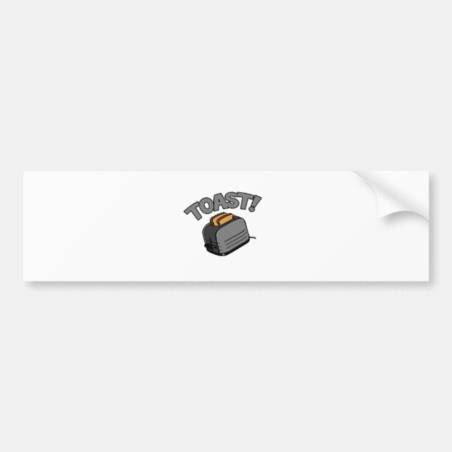 Toast! Autoaufkleber (Vorne)