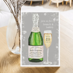 Toast Bubly   Invitation Brunch & Bubbly