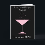 TOAST DAUGHTER 21. BIRTHDAY CARD KARTE<br><div class="desc">KÖNNEN ZOLLT WERDEN.</div>