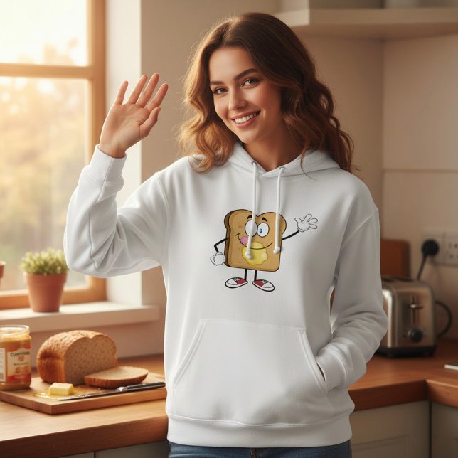 Toast Face Frauen Hoodie (Von Creator hochgeladen)
