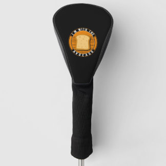 Toast Halloween Costume Shirt, ich bin mit dem Golf Headcover