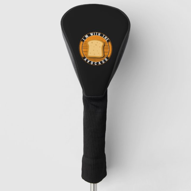 Toast Halloween Costume Shirt, ich bin mit dem Golf Headcover (Vorderseite)