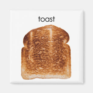 Toast-Kühlschrank-Magnet Magnet