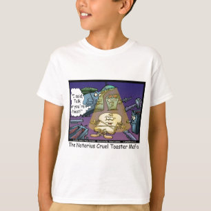Toast Mafia Funny Offbeat Cartoon Geschenke & T-Sh T-Shirt