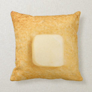 Toast mit Butter Kissen