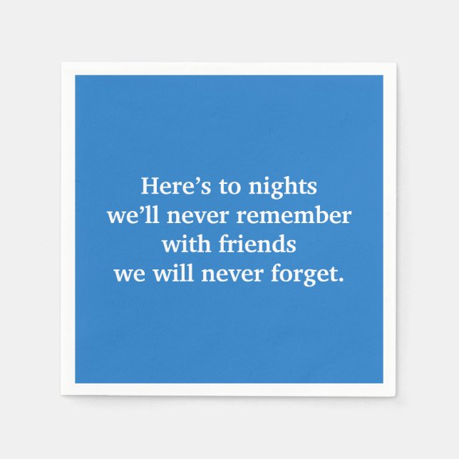 Toast Serviette (Vorderseite)