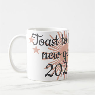 Toast the New Year  Kaffeetasse