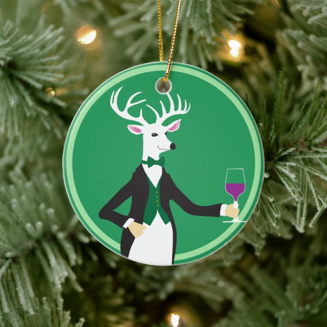 Toast the Season! Keramik Ornament (Baum)