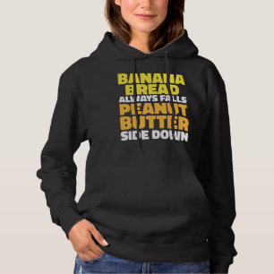 Toast und Bananenbrot aus Erdnuss Hoodie
