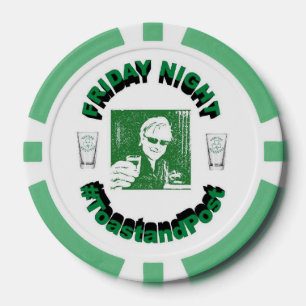 #ToastandPost Poker Chip