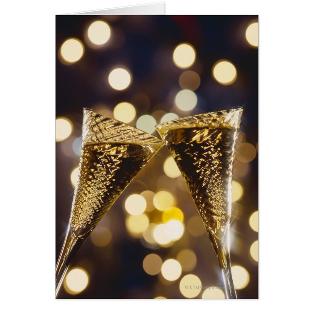 Toasted Champagner Flöte, nah (Vorne)