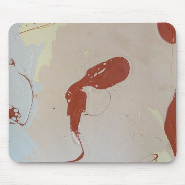 Toasted Marshmallow Tropfen Mousepad (Vorne)