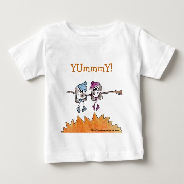 Toasted Marshmallows Baby T-shirt (Vorderseite)