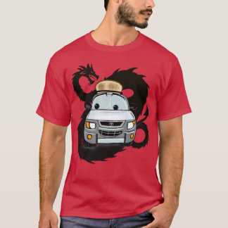 Toaster auf dem Drachen T-Shirt