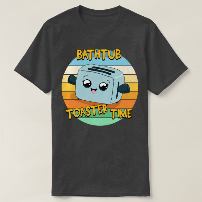 Toaster Bath T-Shirt (Design vorne)