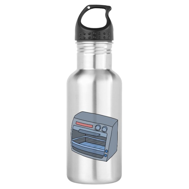 Toaster Oven Edelstahlflasche (Vorderseite)