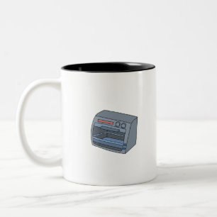 Toaster Oven Zweifarbige Tasse