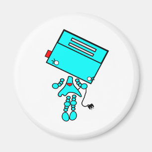 Toastermädchen Magnet