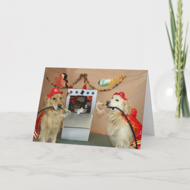 Toasti Erntedank Türkei Feiertagskarte (Vorderseite)