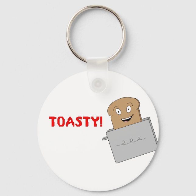 Toasty Schlüsselanhänger (Vorderseite)