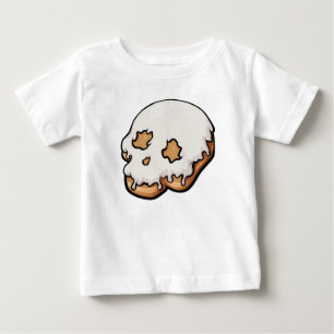 Toath Sweet Skull Doughnut Baby T-shirt
