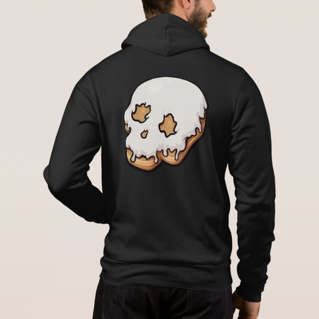 Toath Sweet Skull Doughnut Hoodie (Rückseite)