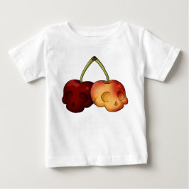 Toathly Sweet Cherry Skull Baby T-shirt