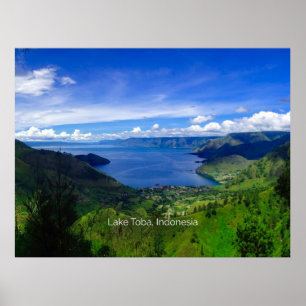 Toba-See, Sumatra, Indonesien, Poster