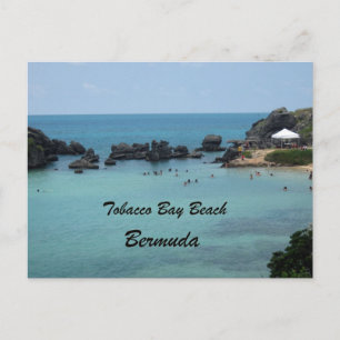 Tobacco Bay Beach, Bermuda Postkarte