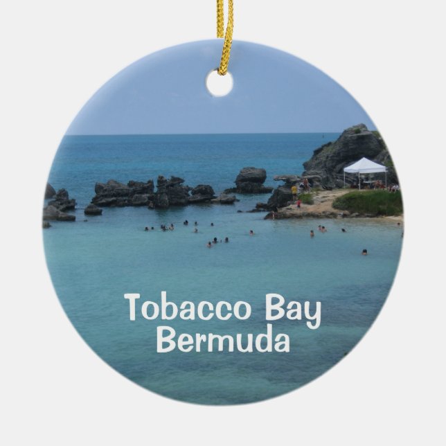 Tobacco Bay, Bermuda Keramikornament (Vorne)
