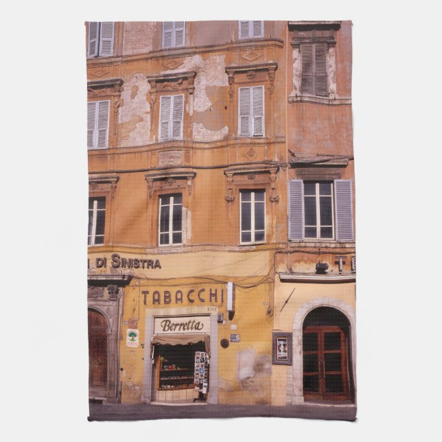 Tobacco Shop Perugia Poster Plaque iPad Air Cover Geschirrtuch (Vertikal)