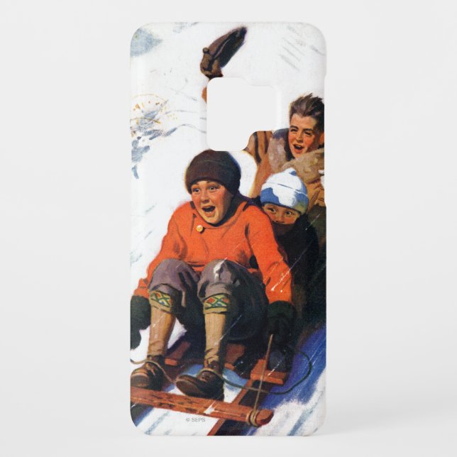 Tobagganing Case-Mate Samsung Galaxy Hülle (Rückseite)