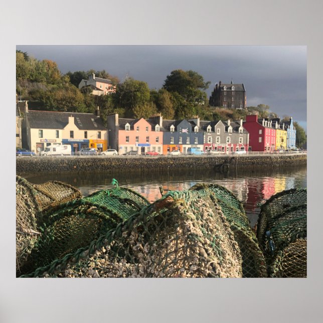 Tobermory, Insel Mull, Schottland Landschaftlich Poster (Vorne)