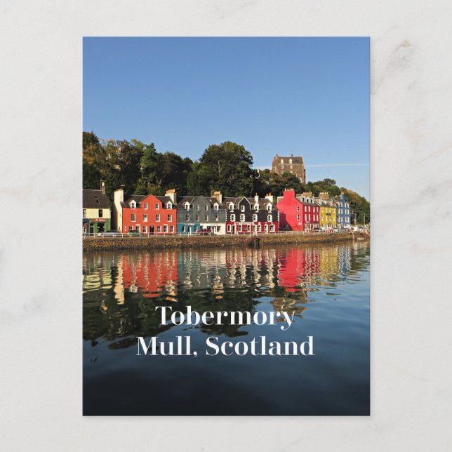 Tobermory, Mull, Schottland Postkarte (Vorderseite)