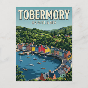 Tobermory Schottland Postkarte