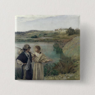 Tobias und das Erzengel-RAPHAEL Button