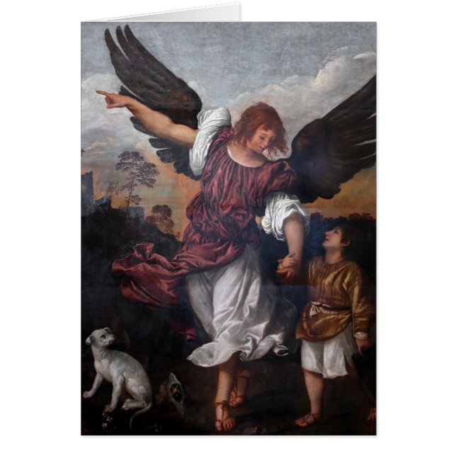 Tobias und das Erzengel-RAPHAEL - Titian (Vorne)