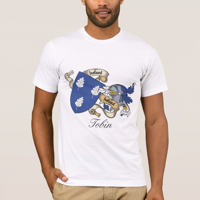 Tobin Familienwappen T-Shirt (Vorderseite)