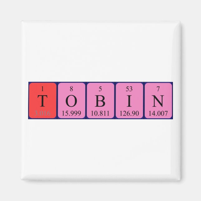 Tobin-Periodenmagnet Magnet (Vorne)